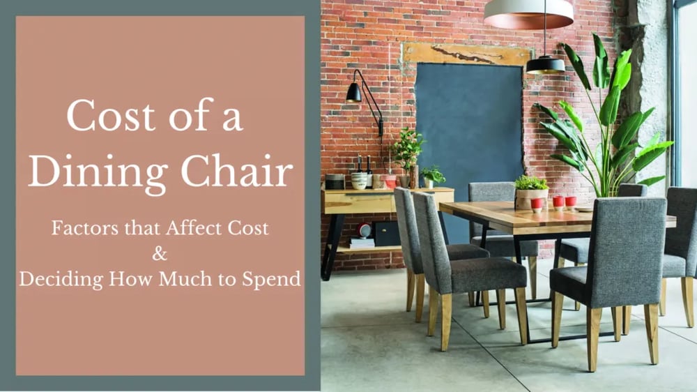 The Cost of Dining Room Chairs Cost Deciding How Much to Spend